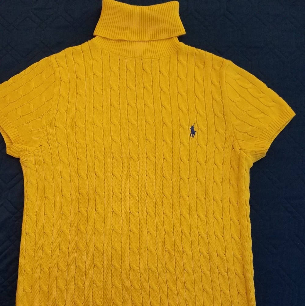Ralph Lauren Sport Turtleneck Sweater, Yellow